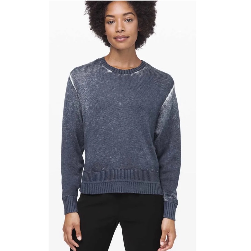 Lululemon Chaslu Hazy Day Sweater Shadow Blue